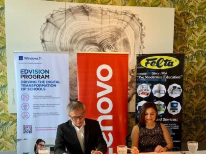 FELTA -LENOVO EDVision Solutions Contract Signing