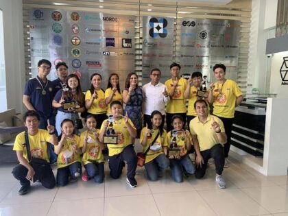 Philippine Robotics National Team Courtesy Call with DOST Secretary Renato Solidum