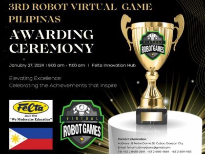 3rd Robot Virtual Games Pilipinas Awarding Ceremony