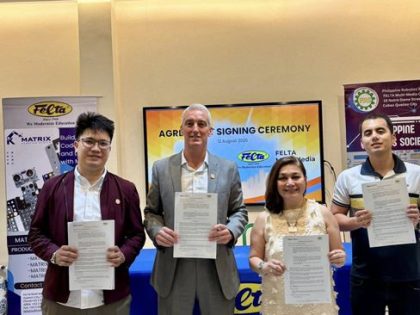 FELTA Multi-Media Inc. – SeeMeSol MOA Signing & TESDA visit