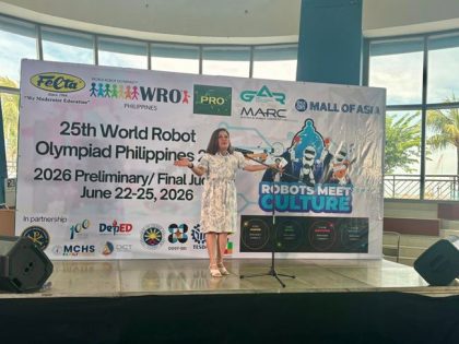 25th World Robot Olympiad Philippines ROBOSPORTS/Global Artificial Intelligence Championship 2026