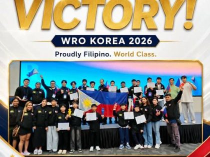 VICTORY FOR THE PHILIPPINES AT World Robot Olympiad Nationals KOREA